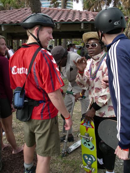 Glad to see we can get down with skate boarders