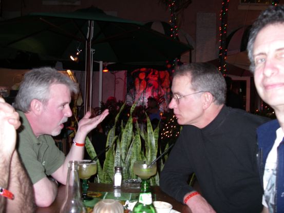 Over what will be multiple Margaritas, Dan builds his courage