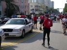 NSP and the SOBE police organize before the morning skate