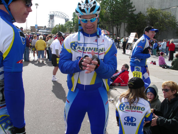 Lot's of post race talk