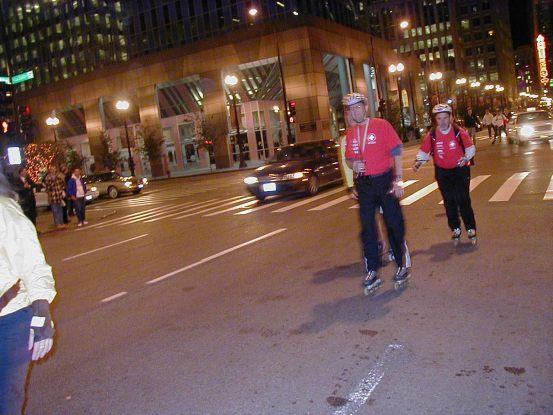 Late Fall skating in Down town Chi-town
