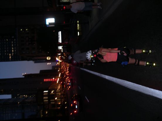 Now that's night skating.