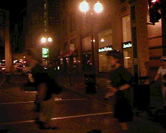 An action shot for those with broadband.