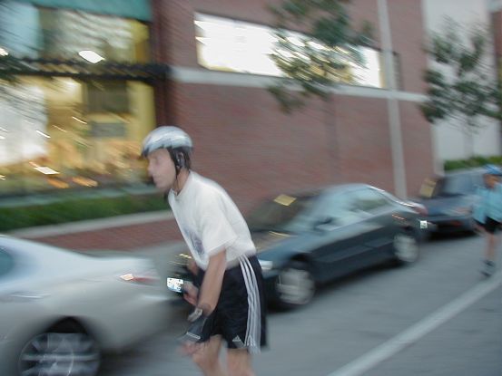 Gerard on the move