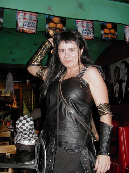 Not one to allow runny make up ruin her Rave; it's Zena to the rescue.