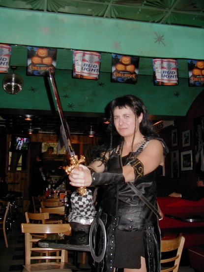 Striking a blow for freedom, offing the bad guys and no more Bud Lite.