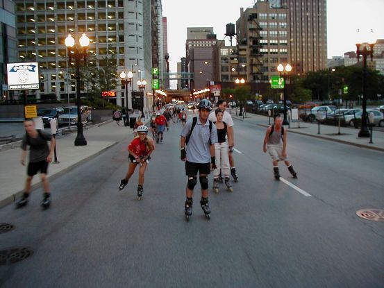 On the open road, west loop area.