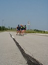 Margo in front again