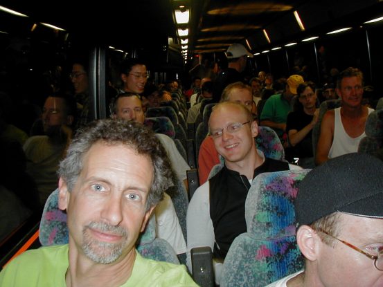 Party bus to Athens, before a quick stop at Kroger's, or was it Publix?
