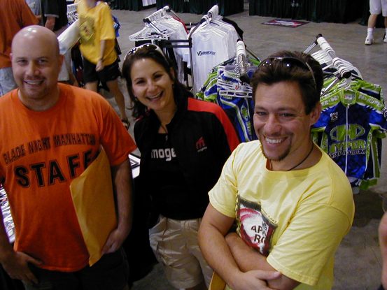 Happy shoppers, eh, skaters.