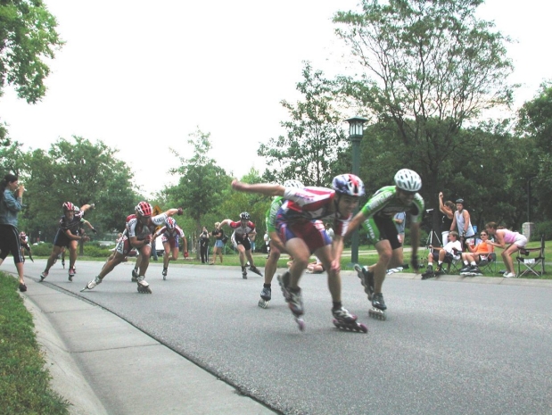 The sprint for the finish.